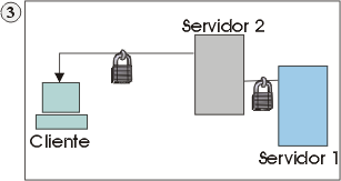 O servidor solicita e cria sua prpria sesso SSL